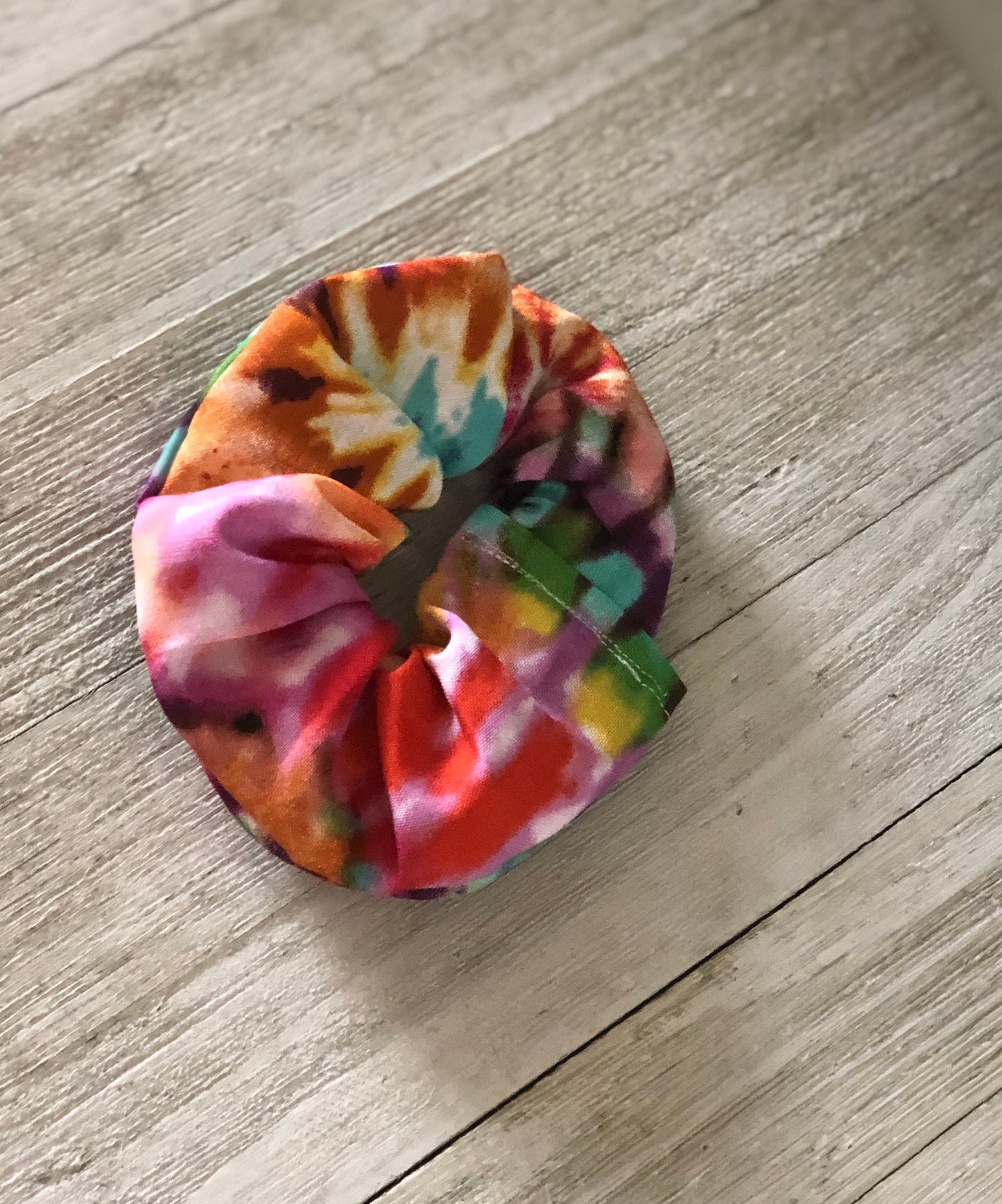Tie Dye Cotton Scrunchy