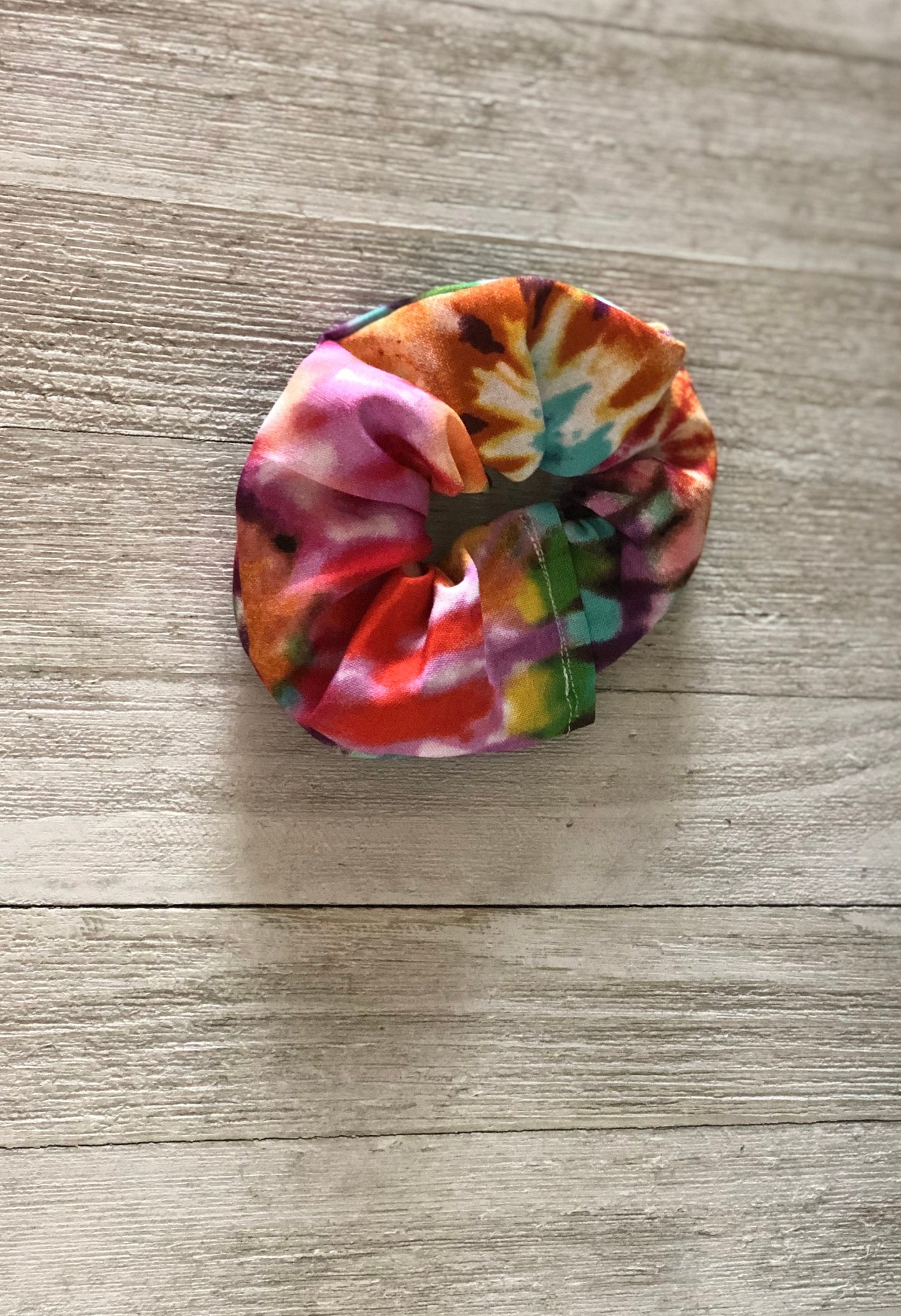 Tie Dye Cotton Scrunchy