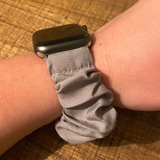 Custom Solid Color Scrunchy Watch Band