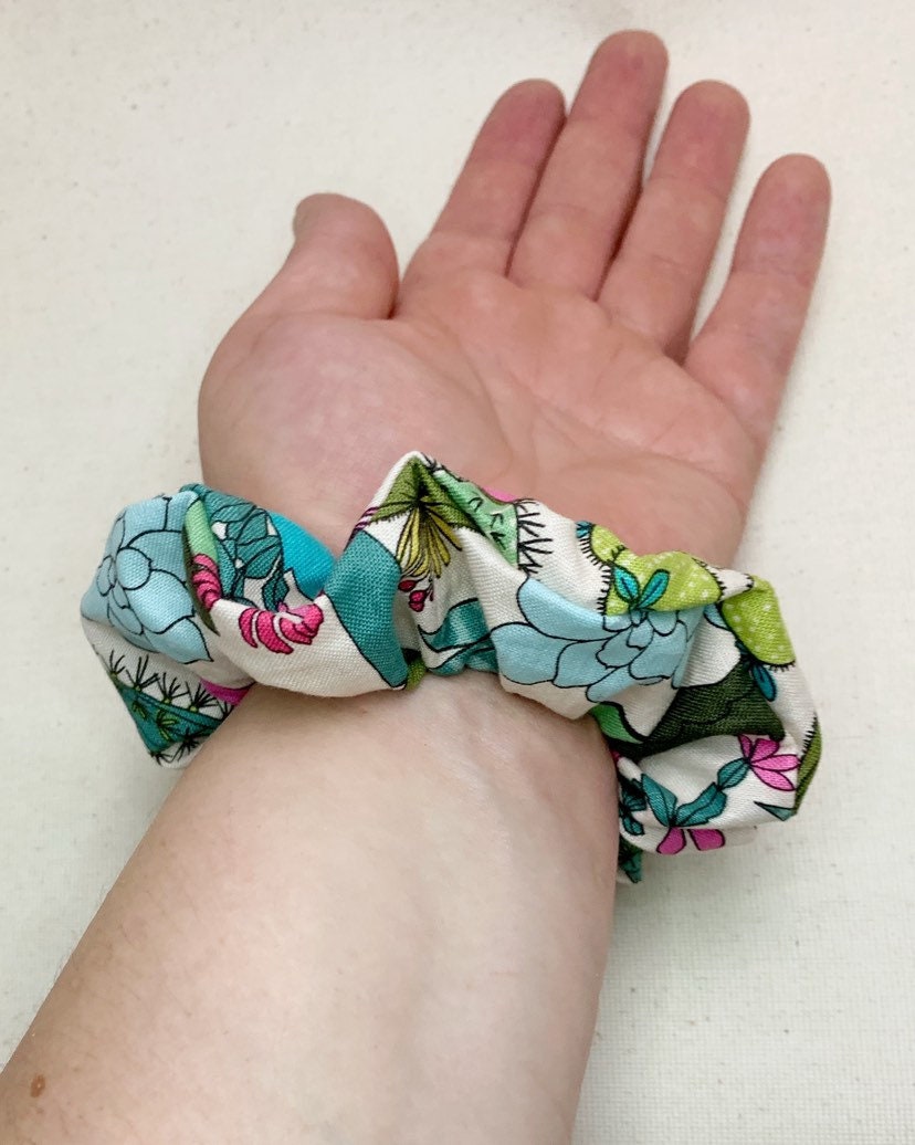 Potted Succulent Scrunchy Watch Band