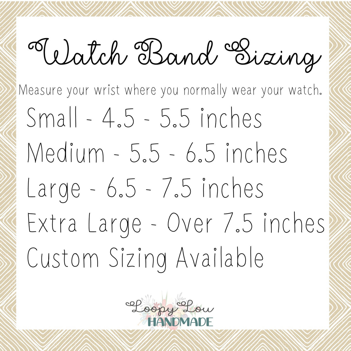 Gray  Scrunchy Watch Band