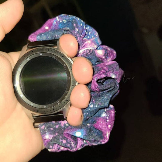 Galaxy Outer Space Scrunchy Watch Band