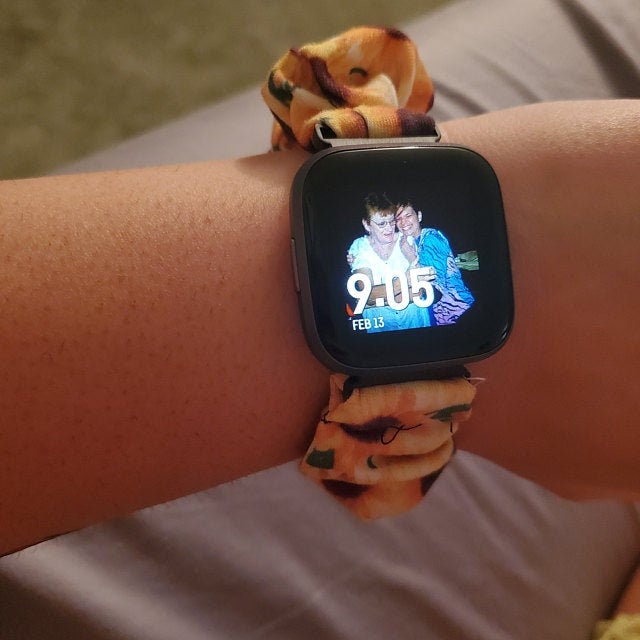 Mini Sunflower Scrunchy Watch Band