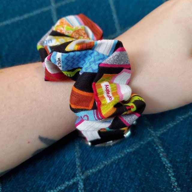 Bookworm Scrunchy Watch Band